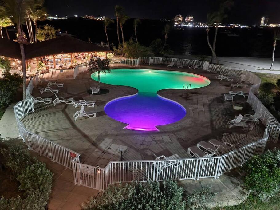 Superbe Studio Lumineux, Vue Sur Piscine Et Mer Baie Nettle Exterior photo