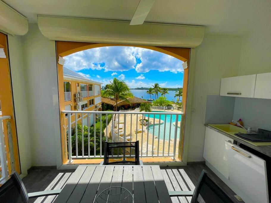 Superbe Studio Lumineux, Vue Sur Piscine Et Mer Baie Nettle Exterior photo